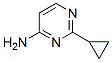 2-Cyclopropylpyrimidin-4-amine Structure,265324-26-3Structure