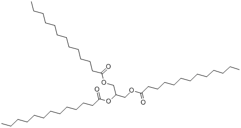 1,2,3-Tritridecanoylglycerol Structure,26536-12-9Structure