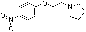 1-[2-(4-Nitrophenoxy)ethyl]pyrrolidine Structure,265654-77-1Structure