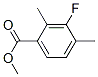 2,4-Dimethyl-3-fluorobenzoic acid methyl ester Structure,26584-27-0Structure