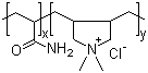 Poly(acrylamide-co-diallyldimethylammonium chloride) Structure,26590-05-6Structure