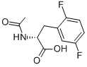 (R)-2-acetylamino-3-(2,5-difluoro-phenyl)-propionic acid Structure,266360-55-8Structure