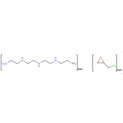 Epichlorohydrin, polymer with tetraethylenepent Structure,26658-42-4Structure