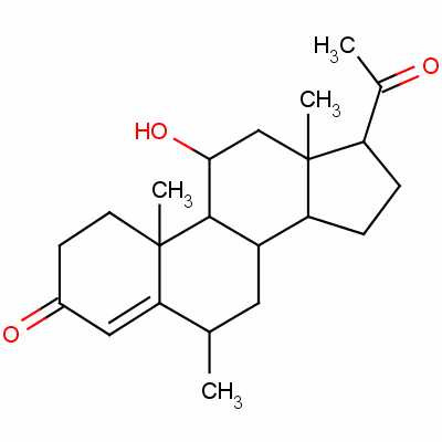 Medrysone Structure,2668-66-8Structure