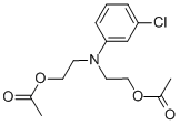 N,n-diacetoxyethyl-3-chloroaniline Structure,26692-46-6Structure