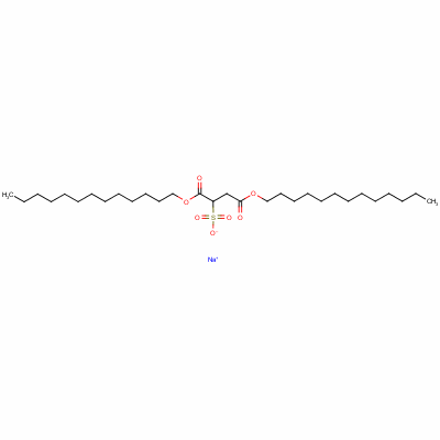 Bis(tridecyl) sodium sulfosuccinate Structure,2673-22-5Structure