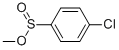 Methyl 4-chlorobenzene sulfinate Structure,26760-21-4Structure