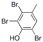 2,3,6-Tribromo-4-methylphenol Structure,26776-51-9Structure