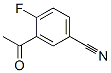 3-Acetyl-4-fluorobenzonitrile Structure,267875-54-7Structure