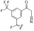 3,5-Trifluromethylbenzoylacetonitrile Structure,267880-81-9Structure