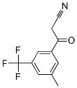 3-Oxo-3-(3-methyl-5-trifluoromethylphenyl)-propionitrile Structure,267880-84-2Structure