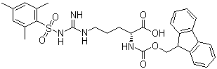 N-fmoc-n-(mesitylene-2-sulfonyl)-d-arginine Structure,268204-88-2Structure