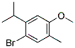 1-Bromo-2-isopropyl-4-methoxy-5-methylbenzene Structure,26821-99-8Structure