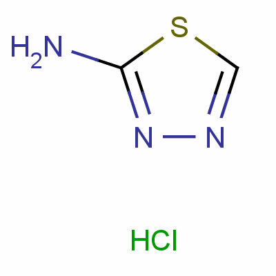 1,3,4-Thiadiazol-2-amine hydrochloride Structure,26861-87-0Structure