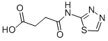 4-Oxo-4-(1,3,4-thiadiazol-2-ylamino)butanoic acid Structure,26861-97-2Structure