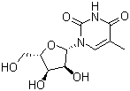 2-Deoxy-l-thymidine Structure,26879-47-0Structure