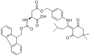 Fmoc-asp(odmab)-oh Structure,269066-08-2Structure