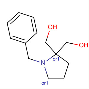 ((2R,5s)-1-benzylpyrrolidine-2,5-diyl)dimethanol Structure,269077-39-6Structure