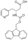 Fmoc-(r)-3-amino-4-(3-pyridyl)butanoic acid Structure,269396-66-9Structure