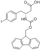 Fmoc-(r)-3-amino-4-(4-iodophenyl)butanoic acid Structure,269396-73-8Structure