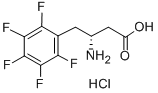 (R)-3-amino-4-(pentafluoro-phenyl)-butyric acid-hcl Structure,269398-92-7Structure