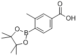 3-Methyl-4-(4,4,5,5-tetramethyl-1,3,2-dioxaborolan-2-yl)benzoic acid Structure,269409-74-7Structure