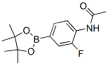 4-Acetamido-3-fluorophenylboronic acid, pinacol ester Structure,269410-27-7Structure