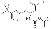 Boc-(r)-3-amino-4-(3-trifluoromethylphenyl)butanoic acid Structure,269726-74-1Structure