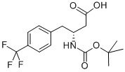 Boc-(r)-3-amino-4-(4-trifluoromethylphenyl)butanoic acid Structure,269726-77-4Structure