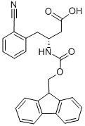 Fmoc-(r)-3-amino-4-(2-cyanophenyl)butanoic acid Structure,269726-81-0Structure