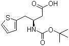 Boc-(r)-3-amino-4-(2-thienyl)butanoic acid Structure,269726-89-8Structure