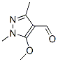 5-Methoxy-1,3-dimethyl-1H-pyrazole-4-carbaldehyde Structure,26990-71-6Structure