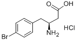 (S)-3-amino-4-(4-bromophenyl)butyric acid hydrochloride Structure,270062-84-5Structure