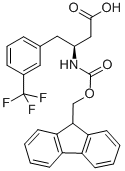 Fmoc-(s)-3-amino-4-(3-trifluoromethylphenyl)butanoic acid Structure,270065-78-6Structure