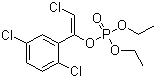 Diethyl 1-(2,5-dichlorophenyl)-2-chlorovinyl phosphate Structure,2701-86-2Structure