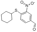 4-(Cyclohexylsulfanyl)-3-nitrobenzenecarbaldehyde Structure,270262-95-8Structure