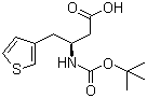 Boc-(s)-3-amino-4-(3-thienyl)butanoic acid Structure,270263-00-8Structure