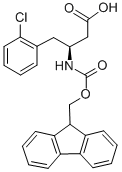 Fmoc-(s)-3-amino-4-(2-chlorophenyl)butanoic acid Structure,270596-37-7Structure