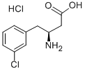 (S)-3-amino-4-(3-chlorophenyl)butyric acid hydrochloride Structure,270596-38-8Structure