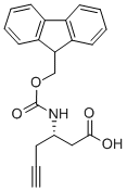 Fmoc-(s)-3-amino-5-hexynoic acid Structure,270596-48-0Structure