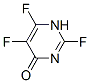 4(1H)-pyrimidinone, 2,5,6-trifluoro-(9ci) Structure,2714-29-6Structure