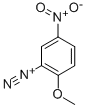 2-Methoxy-5-nitrobenzenediazonium Structure,27165-17-9Structure