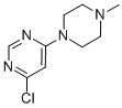 4-Chloro-6-(4-methylpiperazin-1-yl)pyrimidine Structure,27174-60-3Structure