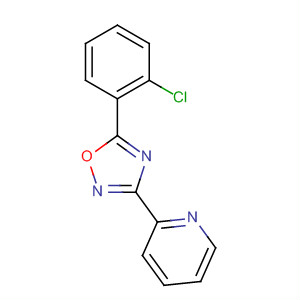 3-(2-Pyridyl)-5-(2-chlorophenyl)-1,2,4-oxadiazole Structure,27199-42-4Structure