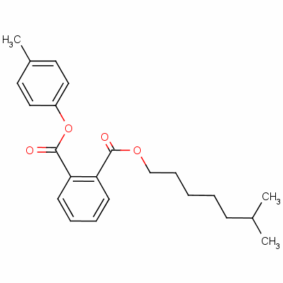 Benzyl 2-ethylhexyl phthalate Structure,27215-22-1Structure