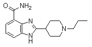 2-(1-Propyl-4-piperidinyl)-1h-benzimidazole-7-carboxamide Structure,272769-49-0Structure