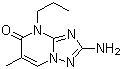 2-Amino-6-methyl-4-propyl-[1,2,4]triazolo[1,5-a]pyrimidin-5-one Structure,27277-00-5Structure