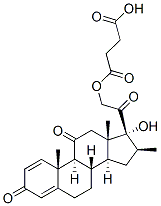 Meprednisone hemisuccinate Structure,27303-92-0Structure