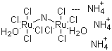 Ammonium-nitrido-octachlorodiaquodiruthenate(IV) Structure,27316-90-1Structure