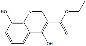 4,8-Dihydroxy-3-quinolinecarboxylic acid ethyl ester Structure,27333-37-5Structure